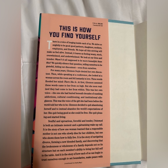 NY Times Bestseller Untamed By Glennon Doyle Memoir Reese Book Club Book NWT - Picture 5 of 5